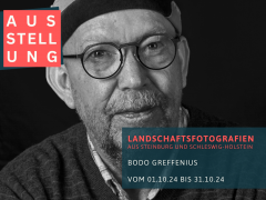 Ausstellung in der Stadtbibliothek Itzehoe: Bodo Greffenius