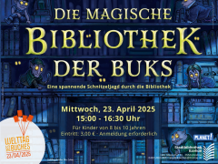 Kinderveranstaltung in der Stadtbibliothek Itzehoe: Die magische Bibliothek der Buks