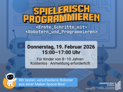 Programmieren/Coding in der Stadtbibliothek Itzehoe