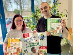 Entdecker-Rallye in der Stadtbibliothek Itzehoe mit den Büchern von Wieso? Weshalb? Warum?